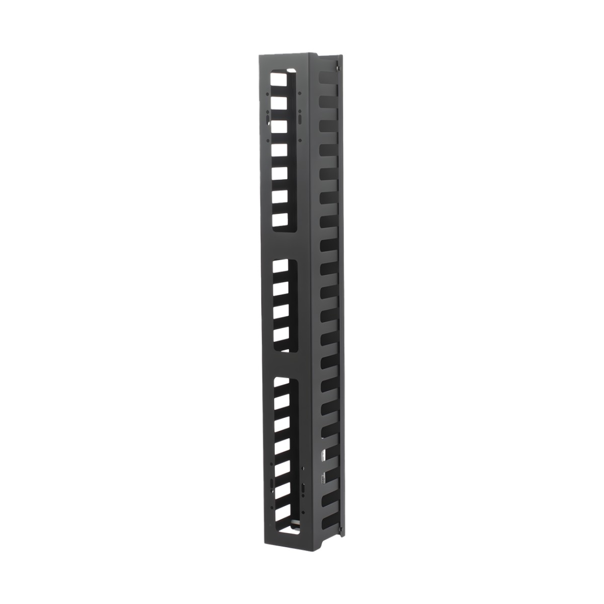 Organizador de Cable Vertical de 21 Unidades Rack Sencillo, Compatible con Racks Serie EIRL y EIQR
