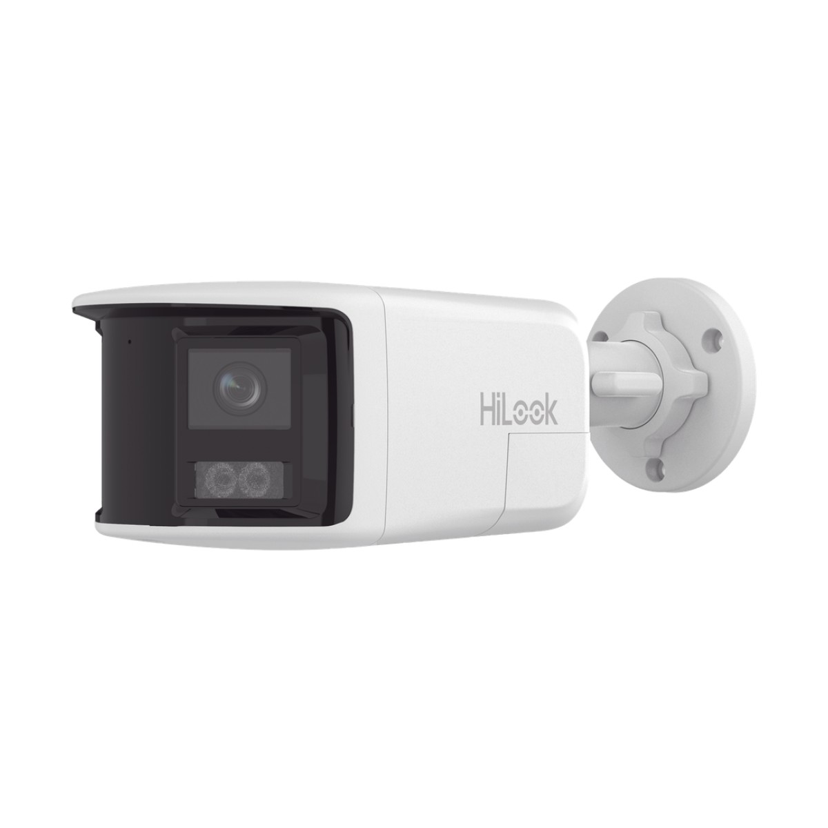 [Dual Light] Bala IP 8 Megapixel / Imagen Panorámica 180°/ PoE / Micrófono y Bocina Integrado / Exterior IP67 / Audio Bidireccional / Alarma Visual y Auditiva Integrada / Smart Supplement Light / Micro SD 512 GB