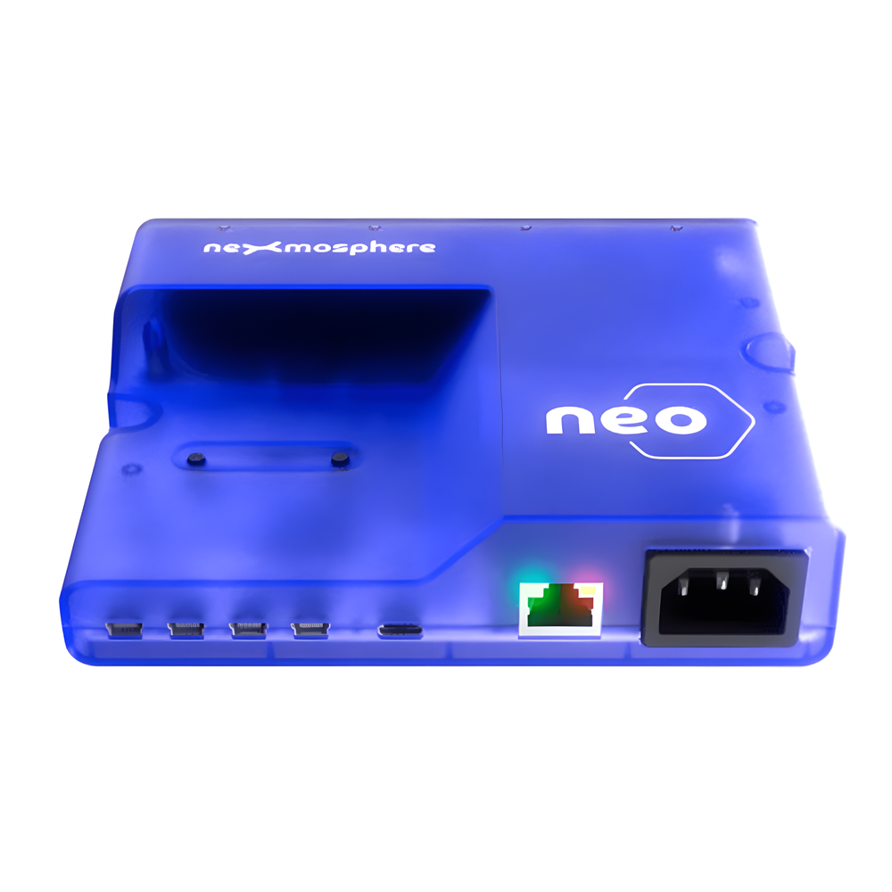 Controlador de Potencia NEO-640 / 4 Salidas 10A / Medición Individual / 4 X-talk / USB-C + Ethernet / 16 Horarios / Sensmi