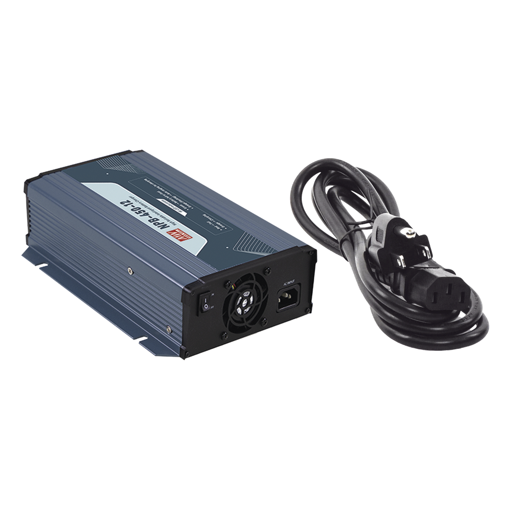 Cargador para Baterías de Plomo Ácido y Litio/ 13.5A / 24V / Bancos de 45 a 155 Ah / Con cable de alimentación