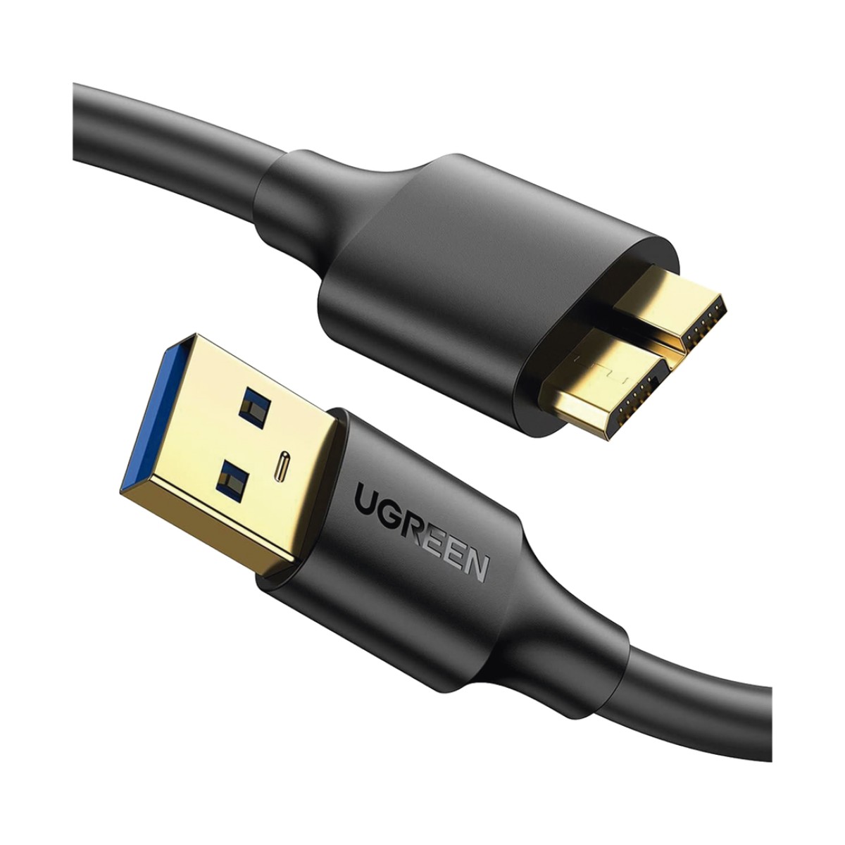 Cable Adaptador USB-A 3.0 a Micro USB 3.0 / 0.5 Metros / Carga y Sincronización de Datos / Velocidad de hasta 5 Gbps / Blindaje Interior Múltiple / Núcleo de Cobre Estañado de 22 AWG / Compatibilidad Universal.
