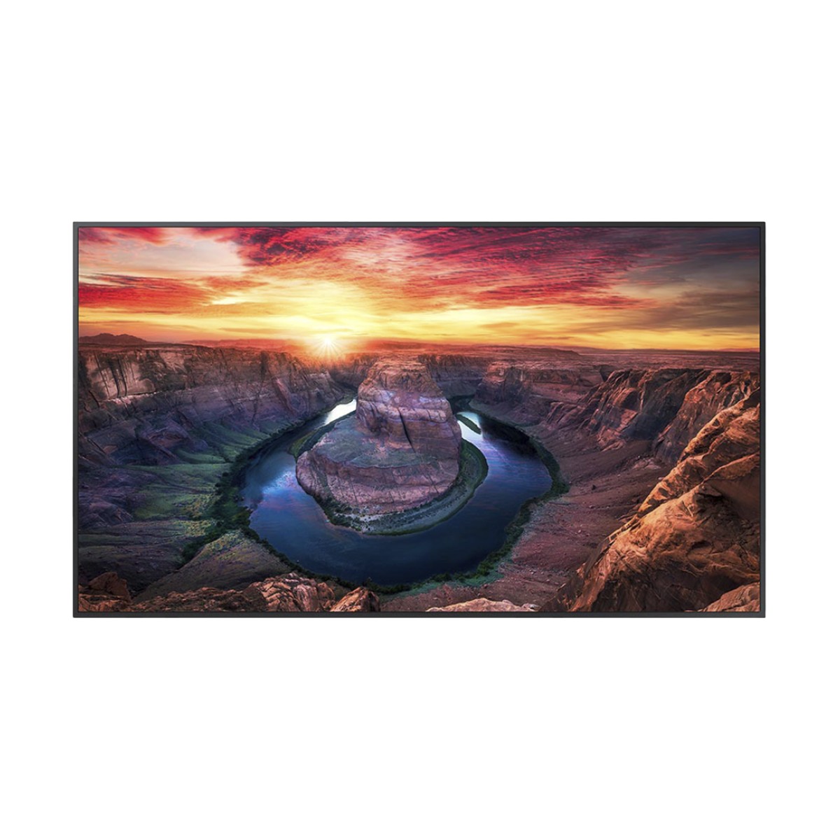 Pantalla Profesional LED de 55" para marketing digital / UHD 4K (3840x2160p) / Entradas de Video HDMI / uso 24/7 / Compatible VESA 200x200 / compatible con plataforma de gestion Samsung VXT