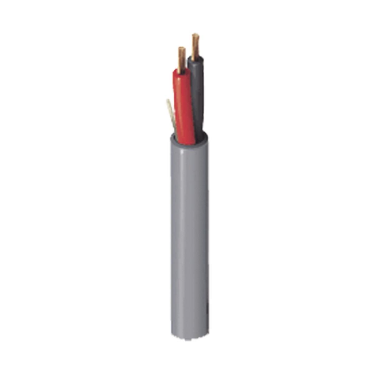 Bobina de 305 Metros (1000 Pies) de Cable / 2 x 16 AWG / Color Gris / Para Aplicaciones Multi Propósito, Seguridad, Control de Acceso, Audio.