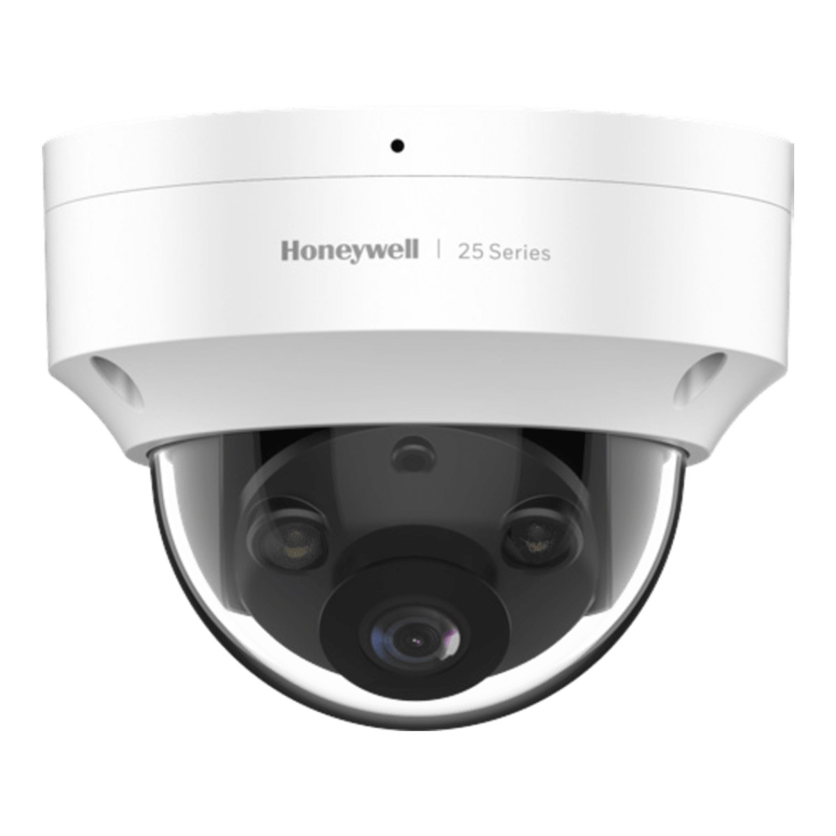Cámara Domo IP / 2 MP / Lente Fijo 2.8 mm / Color 24/7 Dual-Light 30 m / WDR 80 dB / IP66 IK10 / PoE / NDAA
