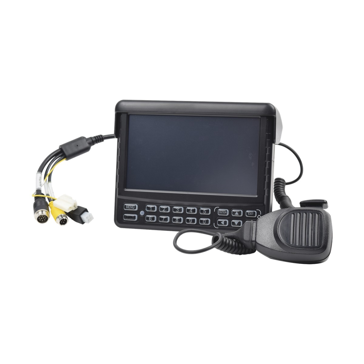 Panel de Control Dáctilar Multifuncional con Monitor de 7" / Soporta Audio de Dos Vías / Compatible con DVR´s Móviles XMR Epcom