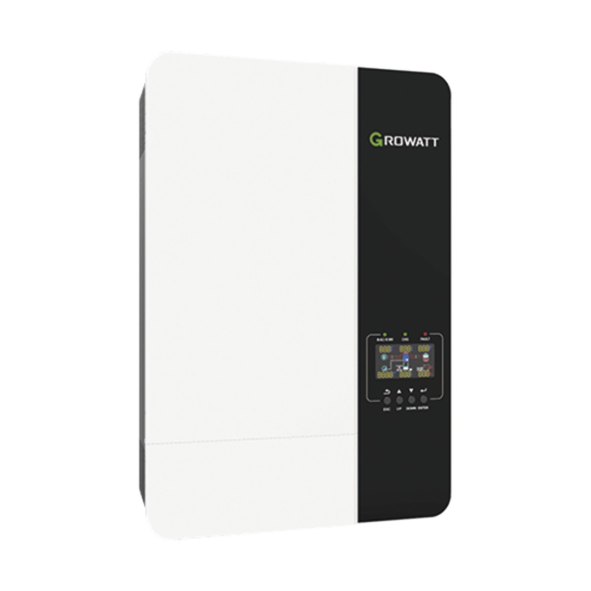 Inversor Cargador 3kW Compatible con Baterías de Litio, Monitoreo Remoto y Sincronización para Mayor Potencia, Operación 48Vcc