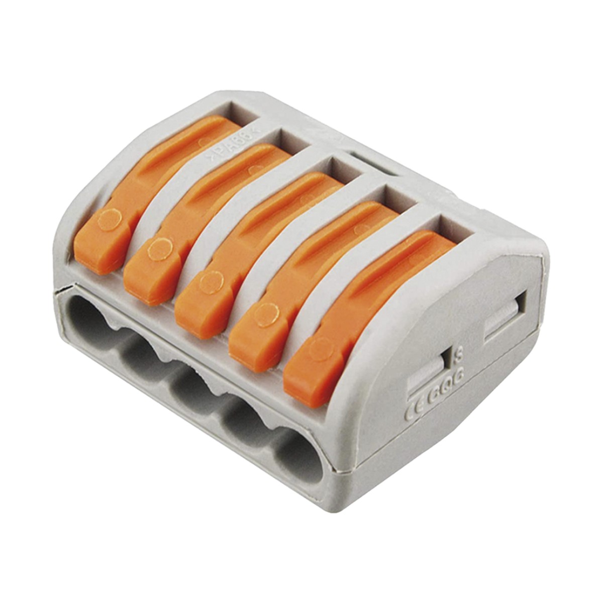 Conector Compacto para 1 Cable de Entrada 4 Cables de Salida / Cables Compatibles 12AWG-28AWG