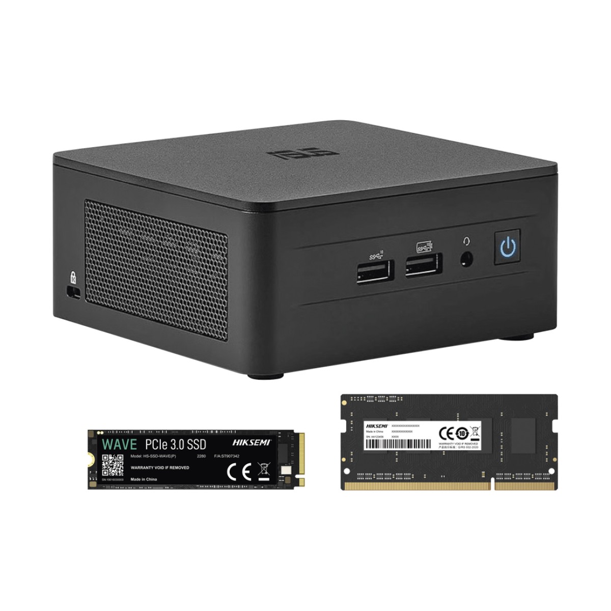 Mini PC Kit / Intel Core i7-1360P / 8 GB RAM / 256 GB SSD / HDMI Múltiples Pantallas / Formato Compacto