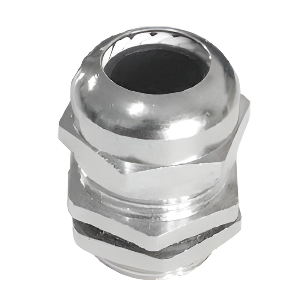 Conector Metálico Tipo Glándula para Cable de 18 a 25 mm de Diámetro.