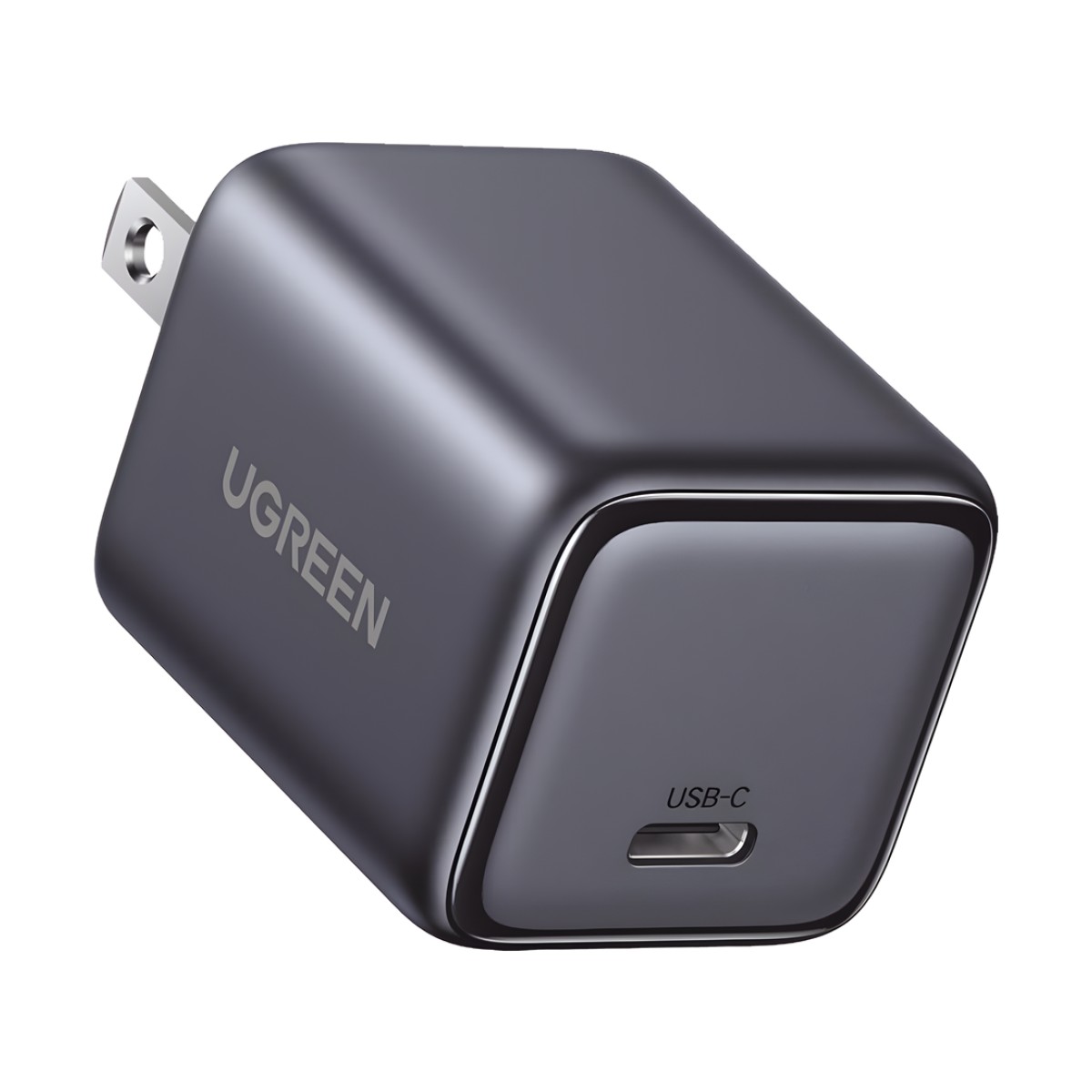Cargador Mini de 30W | 1 USB-C de Carga Rápida | Tecnología GaN II | Carga Inteligente | Múltiple Protección | Mayor Eficiencia Energética | Tamaño Compacto.