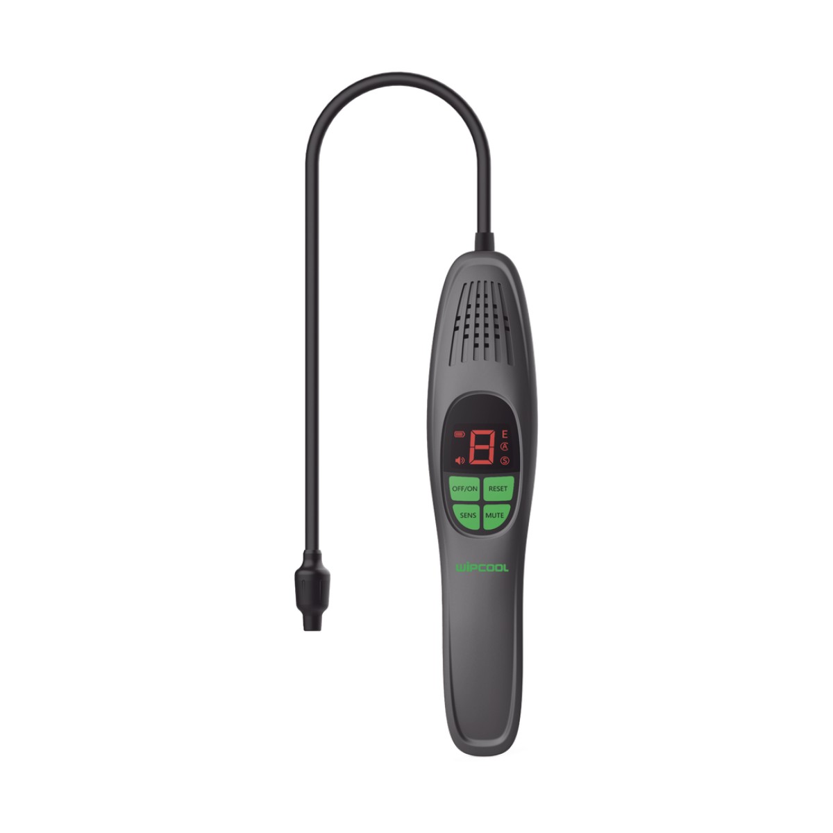Detector de Fugas de Refrigerante LKF2 / Sensor con Diodo Calentado / Pantalla LCD / Detección ≤3 g/año / Tiempo Reacción ≤3 segundos / Sonda Flexible 420 mm / Batería AA 7 horas