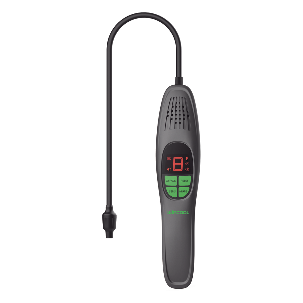 Detector de Fugas de Refrigerante LKF2 / Sensor con Diodo Calentado / Pantalla LCD / Detección ≤3 g/año / Tiempo Reacción ≤3 segundos / Sonda Flexible 420 mm / Batería AA 7 horas