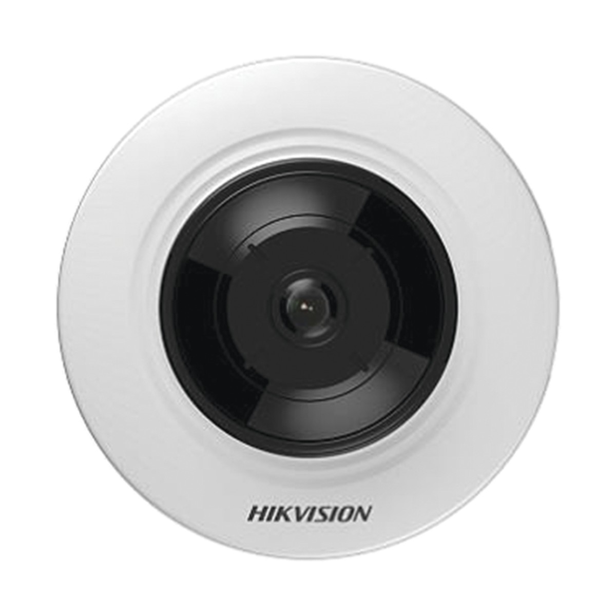 Mini Fisheye IP 5 Megapixel / Panorámica 180° - 360° / Microfono Integrado / 8 mts IR / Uso en Interior / PoE / Múltiples Vistas por iVMS-4200 / Alarmas I/O / Micro SD
