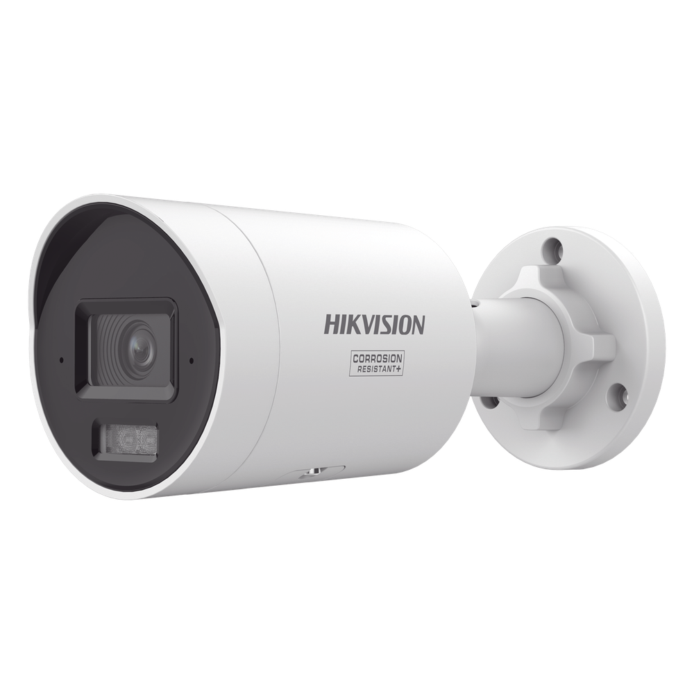 [Dual Light + ColorVu 3.0 + HikAI] Bala IP 6 Megapixel / Lente 2.8 mm / 40 mts IR + Luz Blanca / 2 Microfonos Integrados / Exterior IP67 / Estrobo Luz Blanca / WDR 130 dB / ACUSENSE 3.0 / Metal / NEMA 4X / ACUSEEK