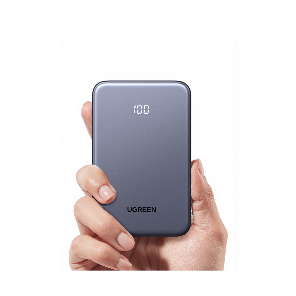 Power bank Ultradelgado  10000mAh / 20W Máximo / Puerto USB-C PD3.0 PPS / Puerto USB-A 22.5W / Batería Polímero de Litio / Pantalla Digital / Carga Rápida 3 Horas / Protocolos Múltiples / Protección