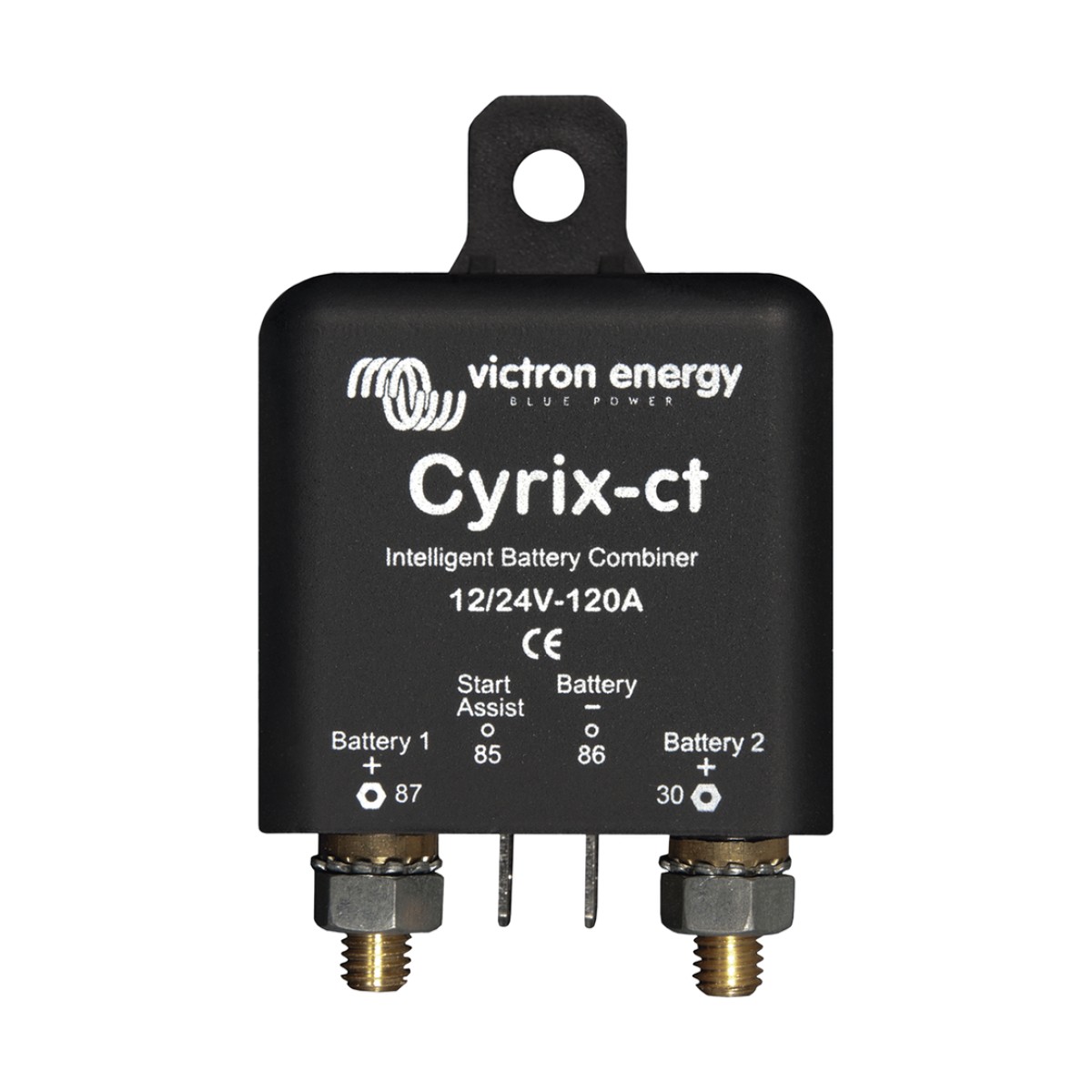 Cyrix-CT 12/24 V 120 A / Combinador Inteligente de Baterías en Vehículos y Embarcaciones