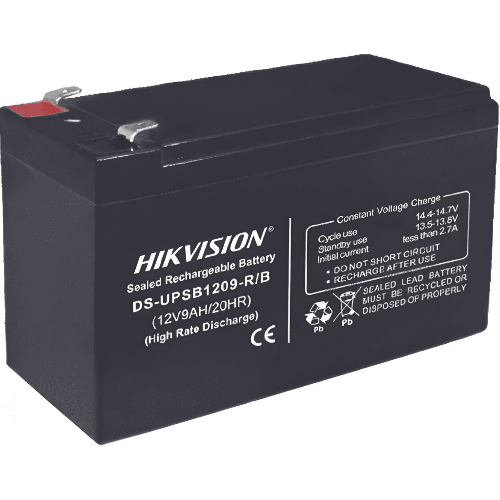 Bateria de Plomo Ácido / 12 VCD / 9 Amp / Ideal para UPS, EPS y Uso General / Certificación CE / Paquete de 5 Piezas