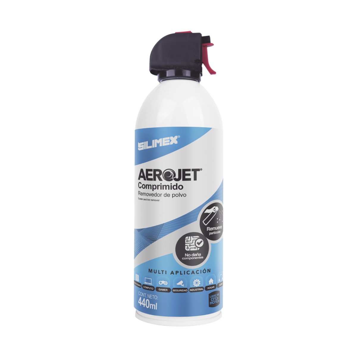 Removedor de Polvo y Residuos (Aire Comprimido) para Limpieza de Equipos Electrónicos, 440 ml