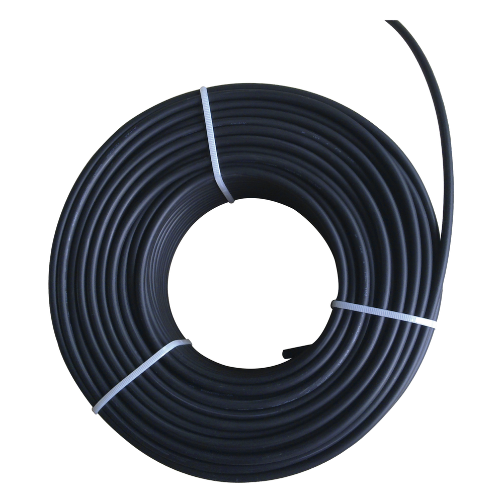 Cable Fotovoltaico Negro / 6mm² (10AWG) / Material COBRE / 2000V / Rollo de 50 m