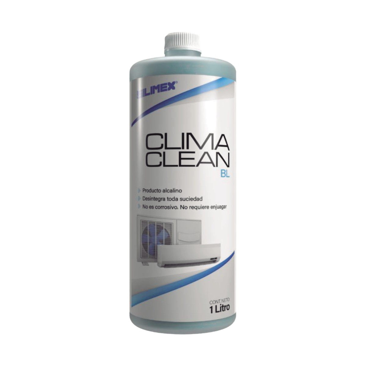 CLIMA CLEAN BL Limpiador a Base de Agua que Garantiza una Limpieza Profunda y Profesional en Serpentines de Minisplits, Mejorando su Eficiencia y Prolongando su Vida Útil