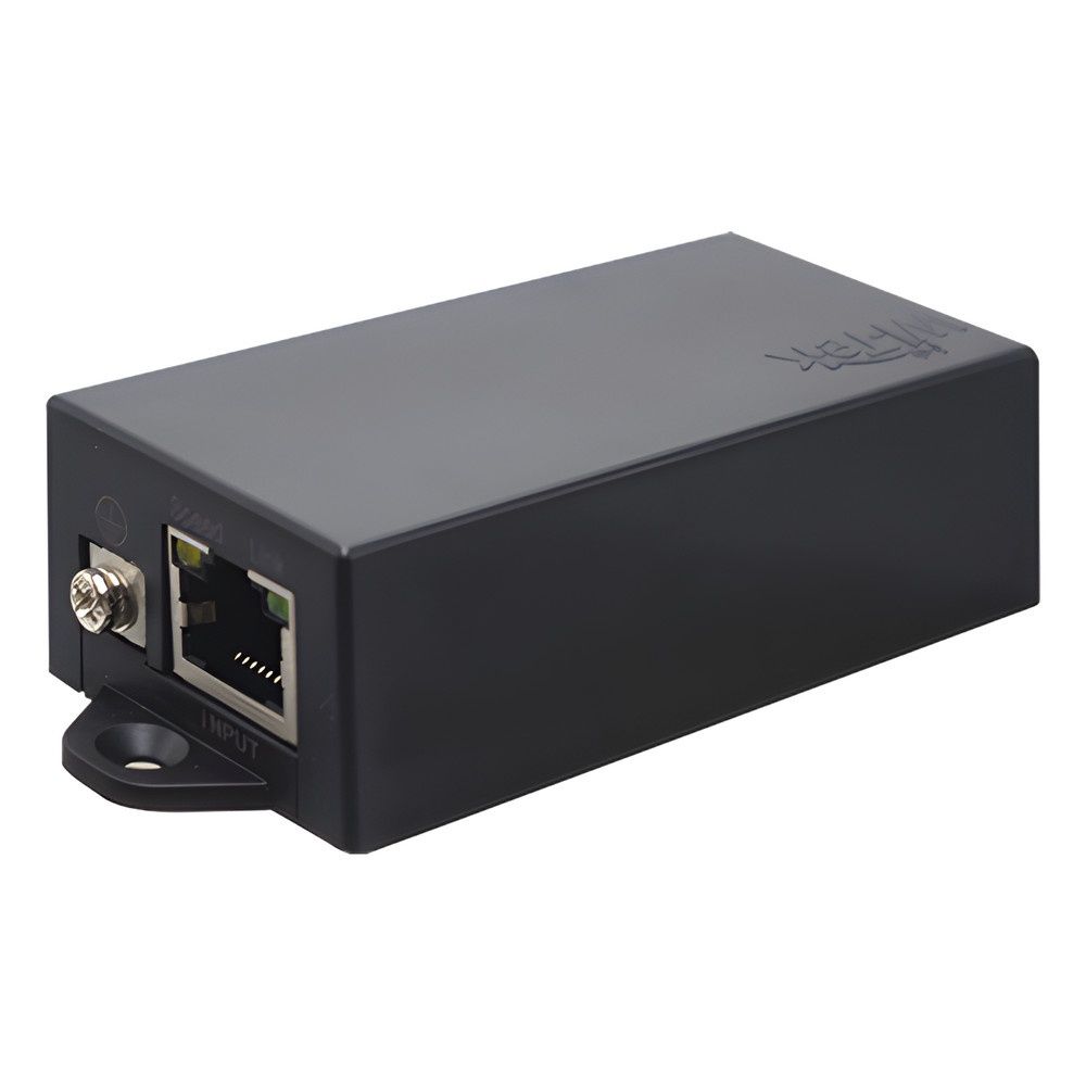 Convertidor PoE / Entrada PoE 802.3 af/at / Salida PoE 24V pasivo / Conexión plug and play / Alcance de hasta 100 metros Solo en PoE estandarizado / Aplicaciones Enlaces Inalámbricos