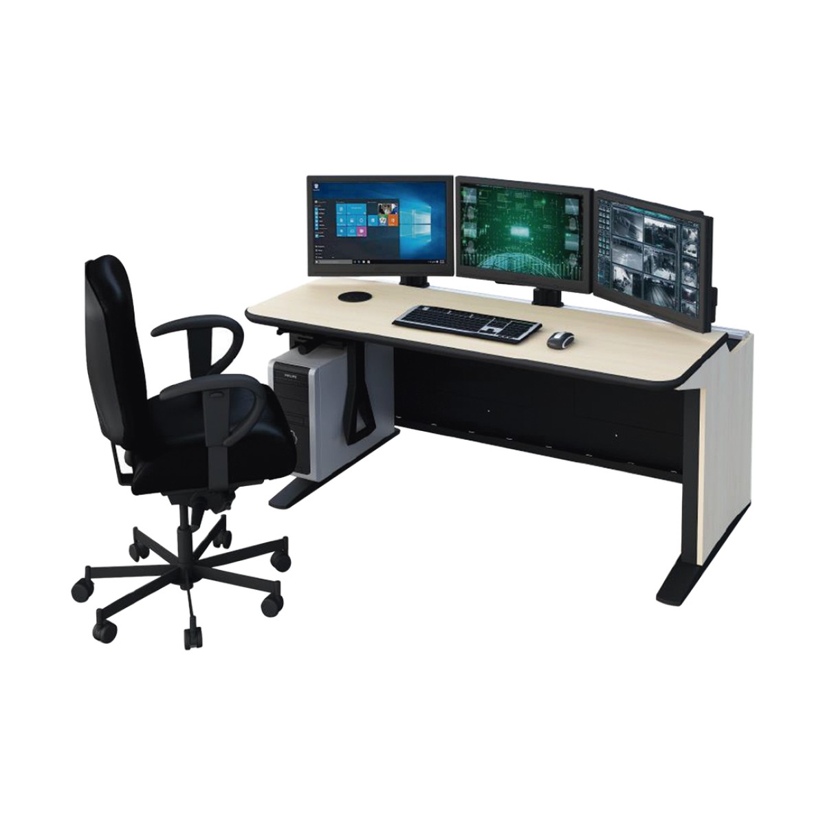 Mueble de Monitoreo AXIS para 1 Operador