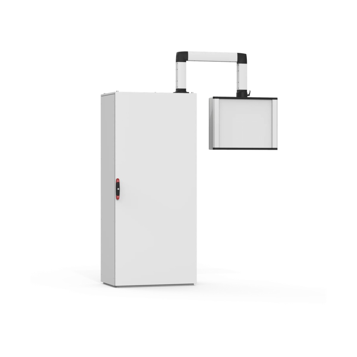 Gabinetes para pantalla HMI Industrial de Acero / 400x600x210 mm (15.7x23.6x8.3 in) / IP55 IK10 / Compatible con Montaje de Brazo Oscilante / Placa Frontal Removible