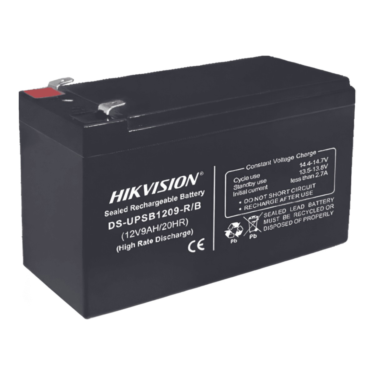 Bateria de Plomo Ácido / 12 VCD / 9 Amp / Ideal para UPS, EPS y Uso General / Certificación CE / Paquete de 5 Piezas