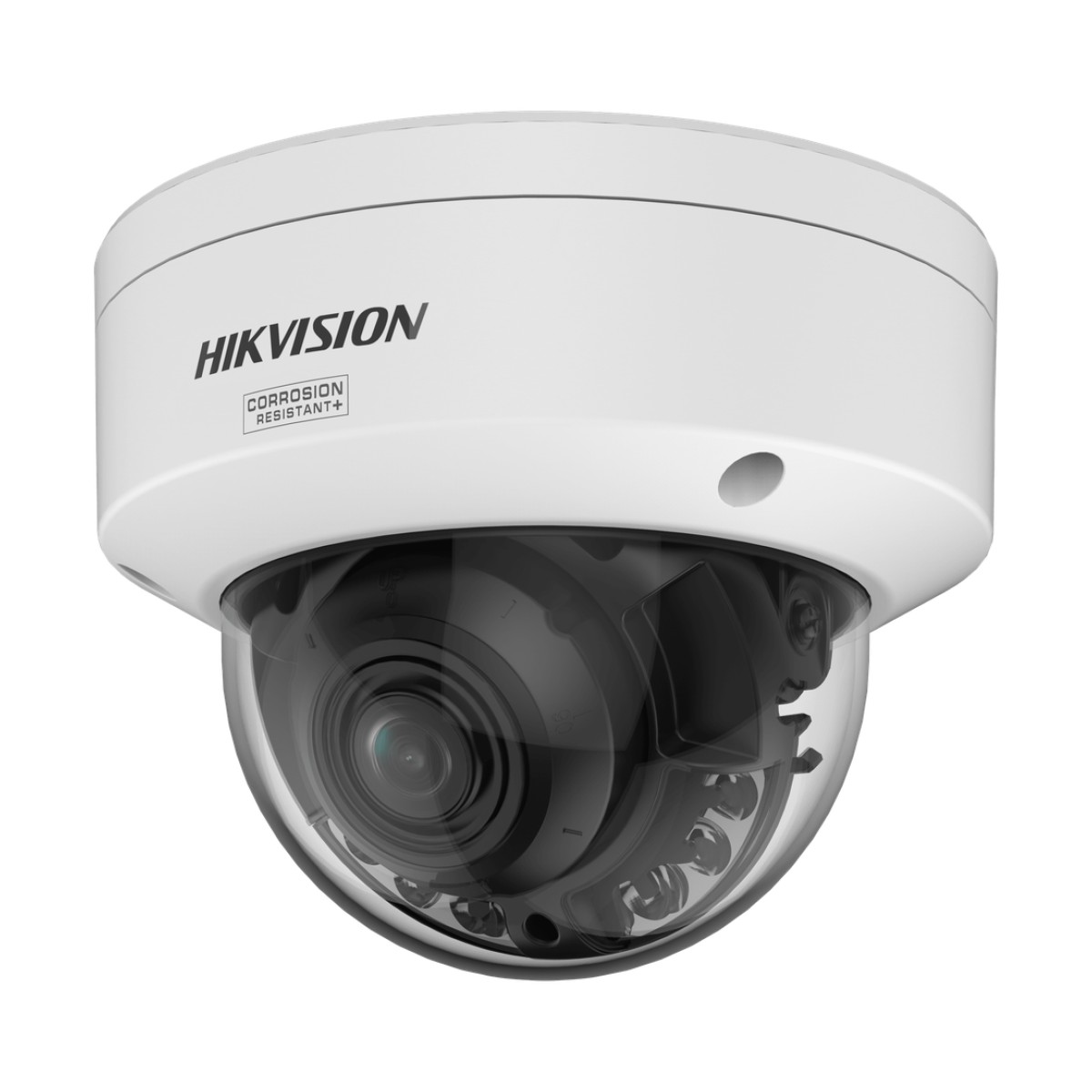 [Dual Light + ColorVu 3.0 + HikAI] Domo IP 4 Megapixel / Lente Mot. 2.8 a 12 mm / 40 mts IR + Luz Blanca / Exterior IP67 / WDR 130 dB / ACUSENSE 3.0 / Metal / NEMA 4X / ACUSEEK