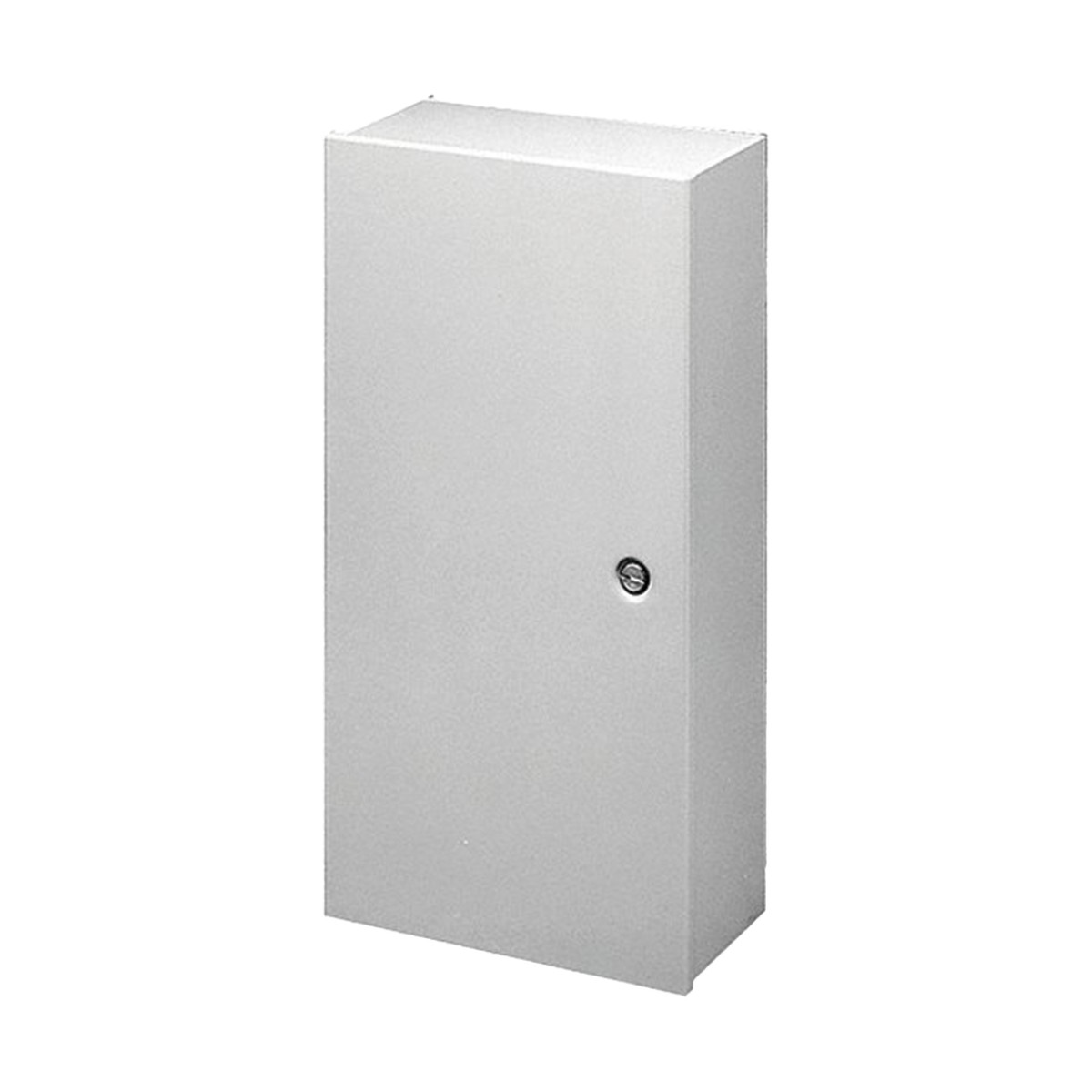 Gabinete de Bisagra Continua, Tipo 1, de 914 x 1219 x 235 mm, De Acero, Color Gris