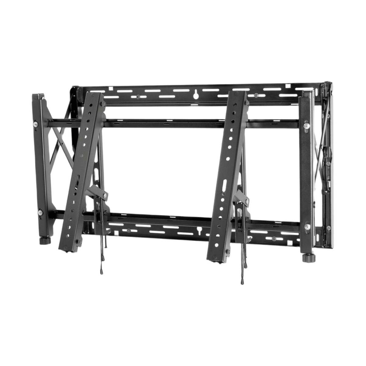 Soporte de pared para Video Wall LCD Full-Service / Para Pantallas 40"-65" / Patrón VESA 200x200 hasta 700x400 mm / Capacidad de Carga 56.8 kg Max. / Mecanismo de Acceso