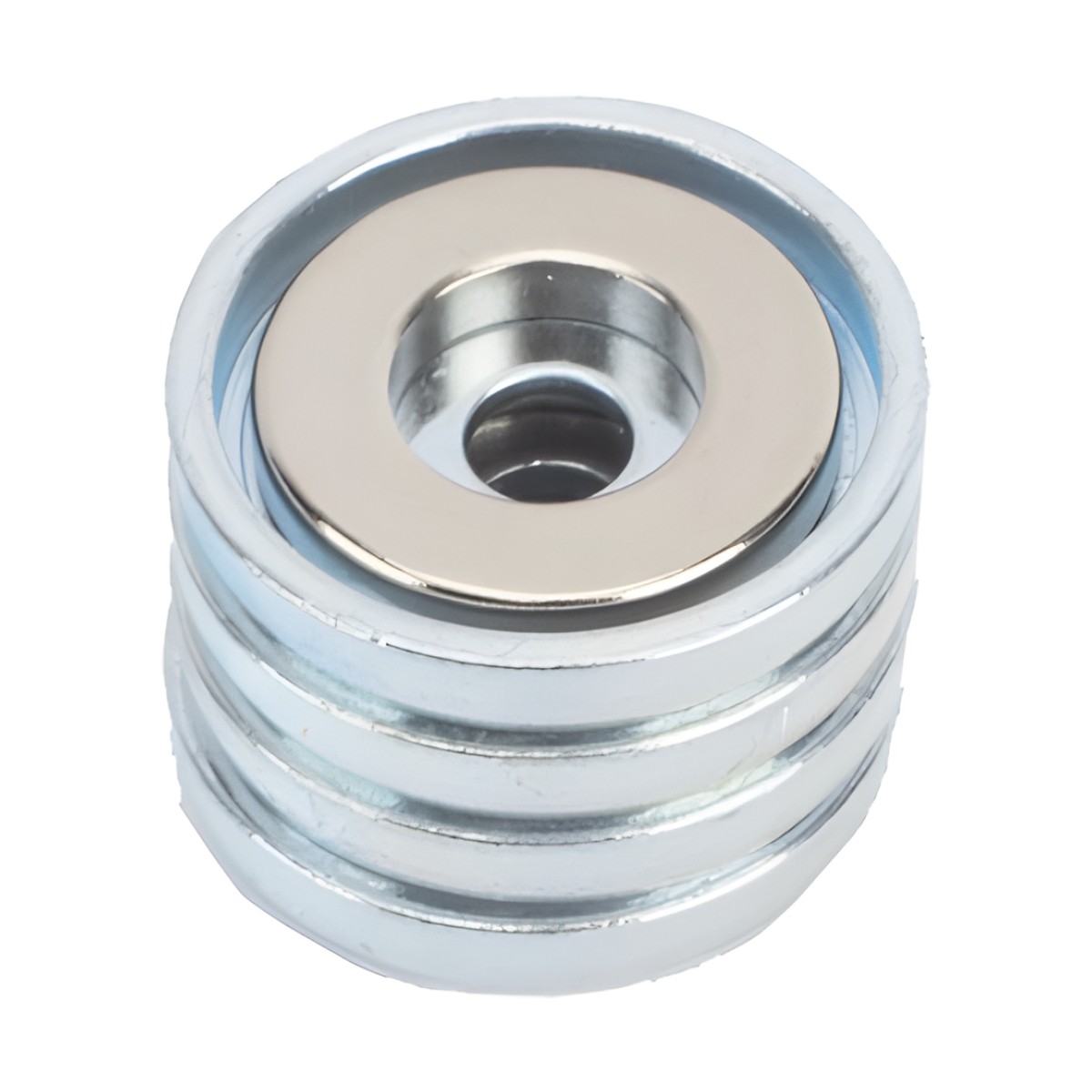 Accesorio, Kit de Montaje Magnético, Fuerza Máxima 26 lb, Diámetro Copa 23.8 mm, Incluye Hardware, Sin Necesidad de Taladrar, Compatible con Enclosures Metálicos