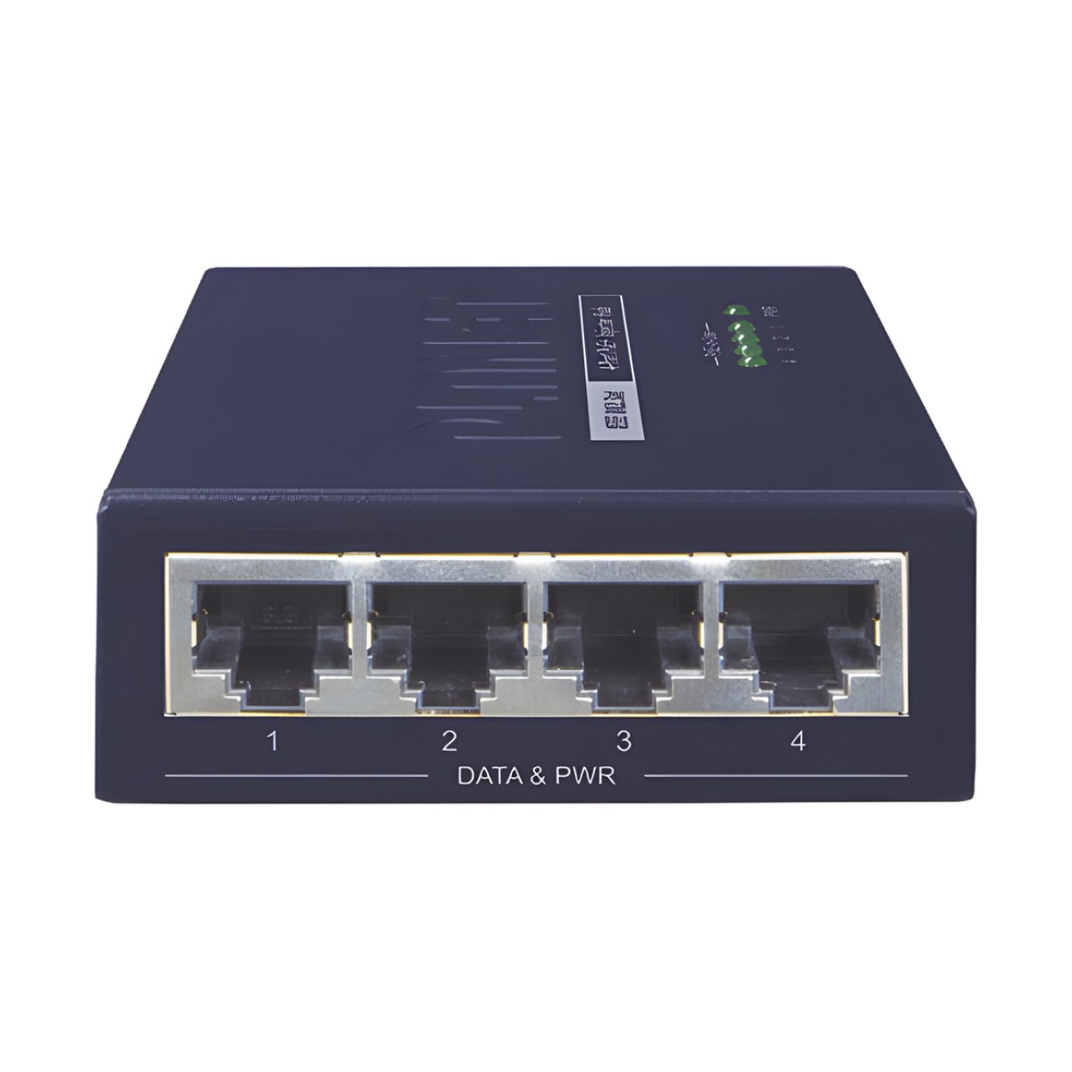 Inyector High PoE, de 4 Puertos Gigabit de Entrada, 4 Puertos PoE 802.3af/at Gigabit de Salida Para Cada Puerto, Hasta 30 W por interfaz