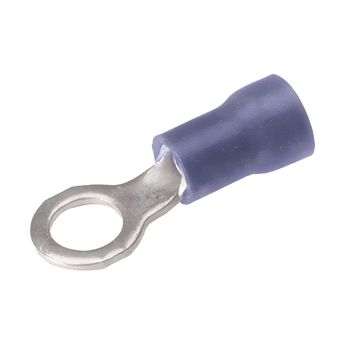 Zapata Terminal de Ojillo  para Tornillo 1/4 in (6 mm) calibre 16-14 AWG con aislamiento de vinilo.