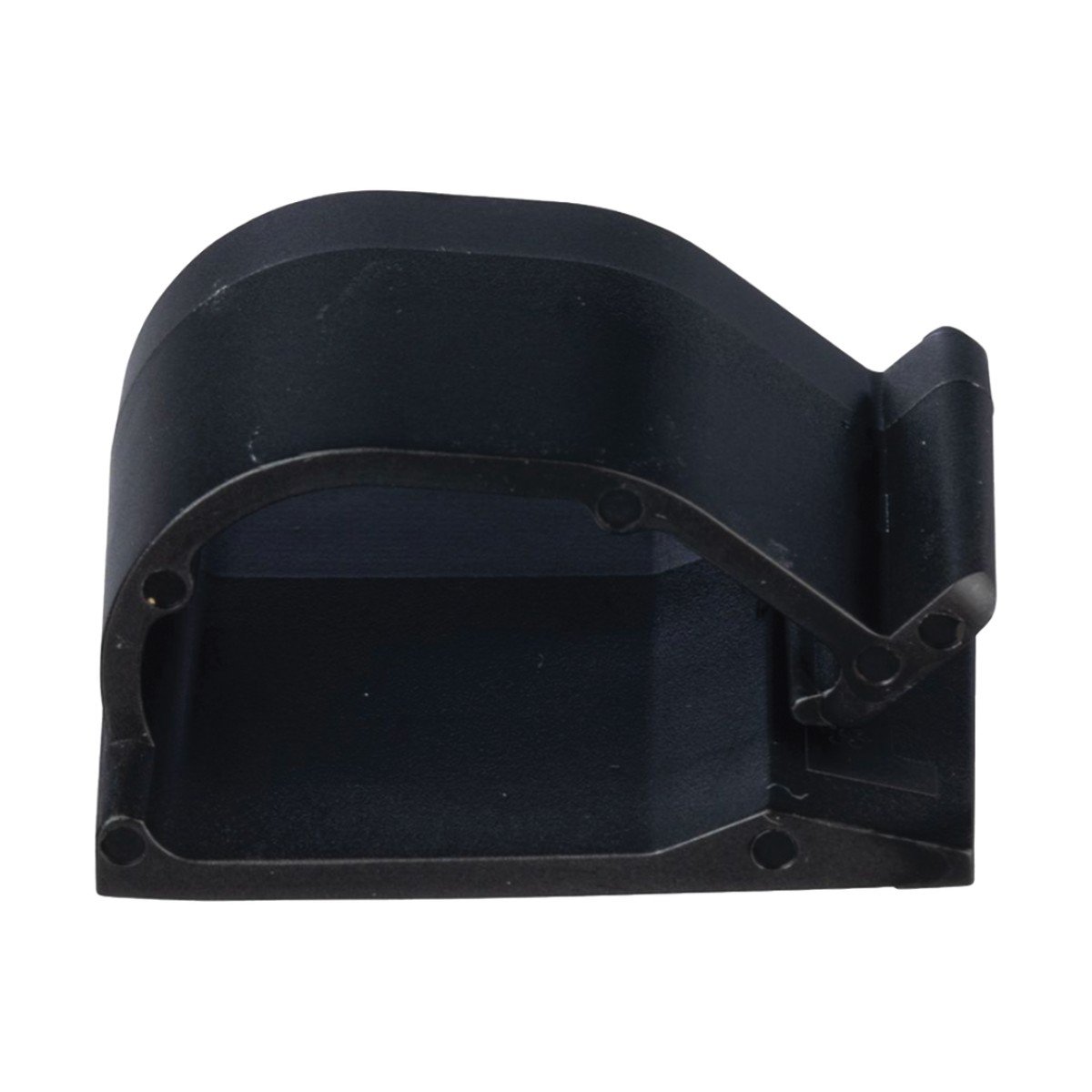 Clip de Nylon 6.6 con Adhesivo, Para Cables de Hasta 15.8 mm de Diámetro, Uso Interior/Exterior, Color Negro, Paquete de 100pz