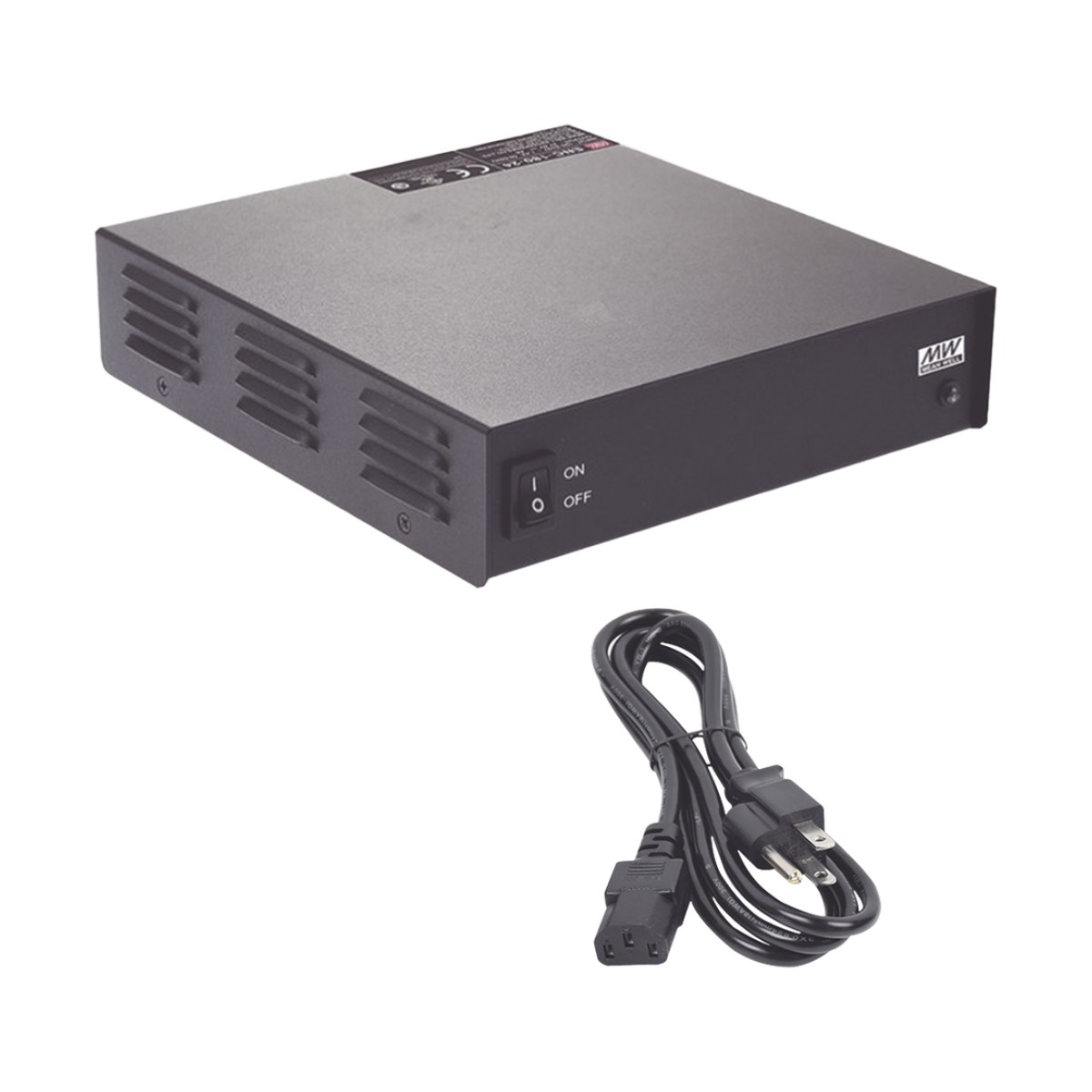 Fuente de Poder Conmutada 13.8Vcc/26A/360W de Potencia de Salida con cable de alimentacion