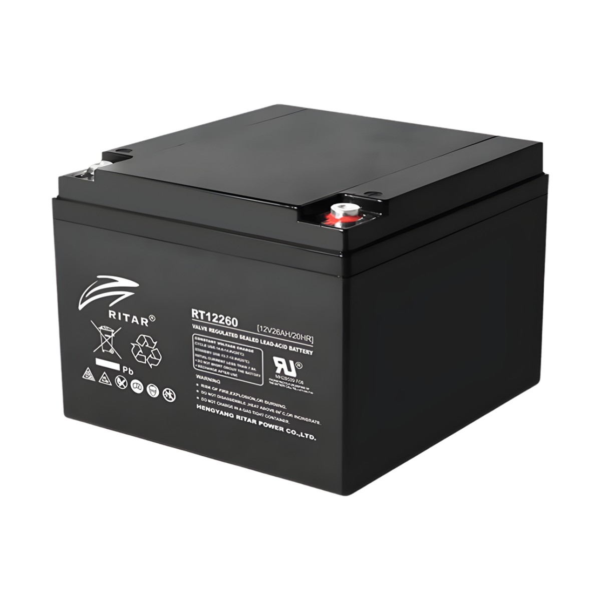 Batería 12Vcc 26Ah para UPS Trifásico Cyberpower