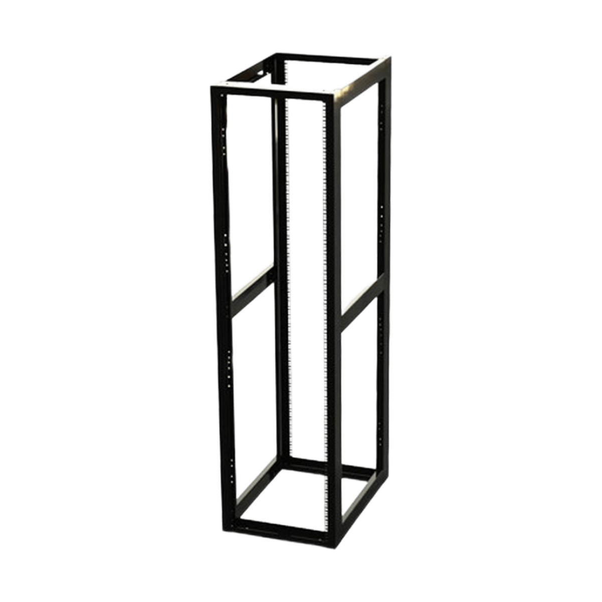 Rack Estándar 19" de 4 Postes, Acero, 45 Unidades, Profundidad Ajustable.