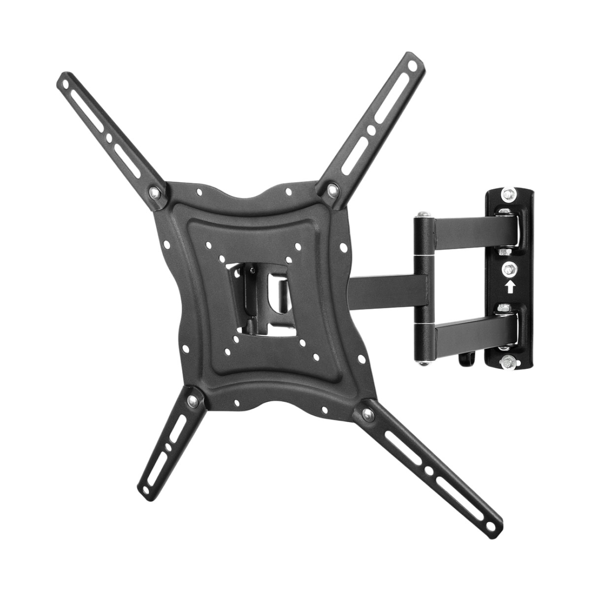 Soporte de Pared para pantallas con Movimiento Completo e Inclinacion / Tamaño de pantalla desde 32-60 pulg / Compatible VESA 75x75 hasta 400x400 / Capacidad de Carga 30 kg / Acabado Resistente a Rasguños