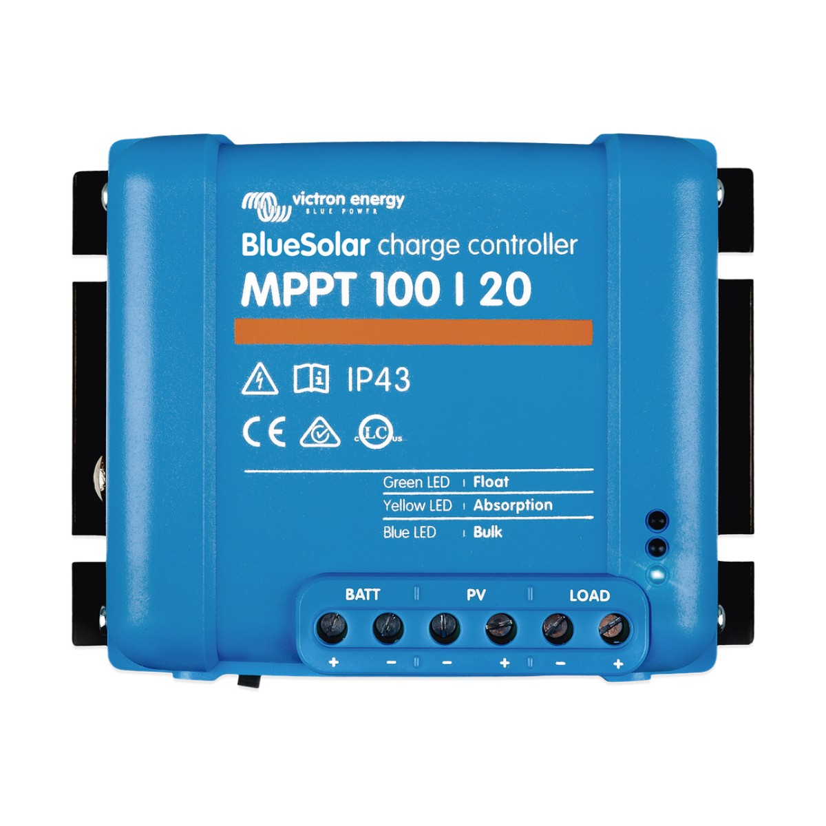 BlueSolar MPPT 100/20. Controlador Solar MPPT 20A, Voltaje Selección Automática: 12/24/48 Vcc.