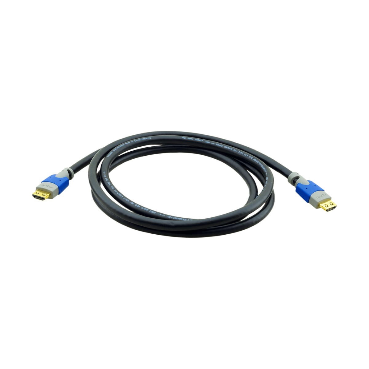 Cable Premium HDMI 10.70 m | Alta Velocidad 18 Gbps | 4K@60Hz (4:4:4) | Ethernet | Conectores K-Lock | Triple Blindaje