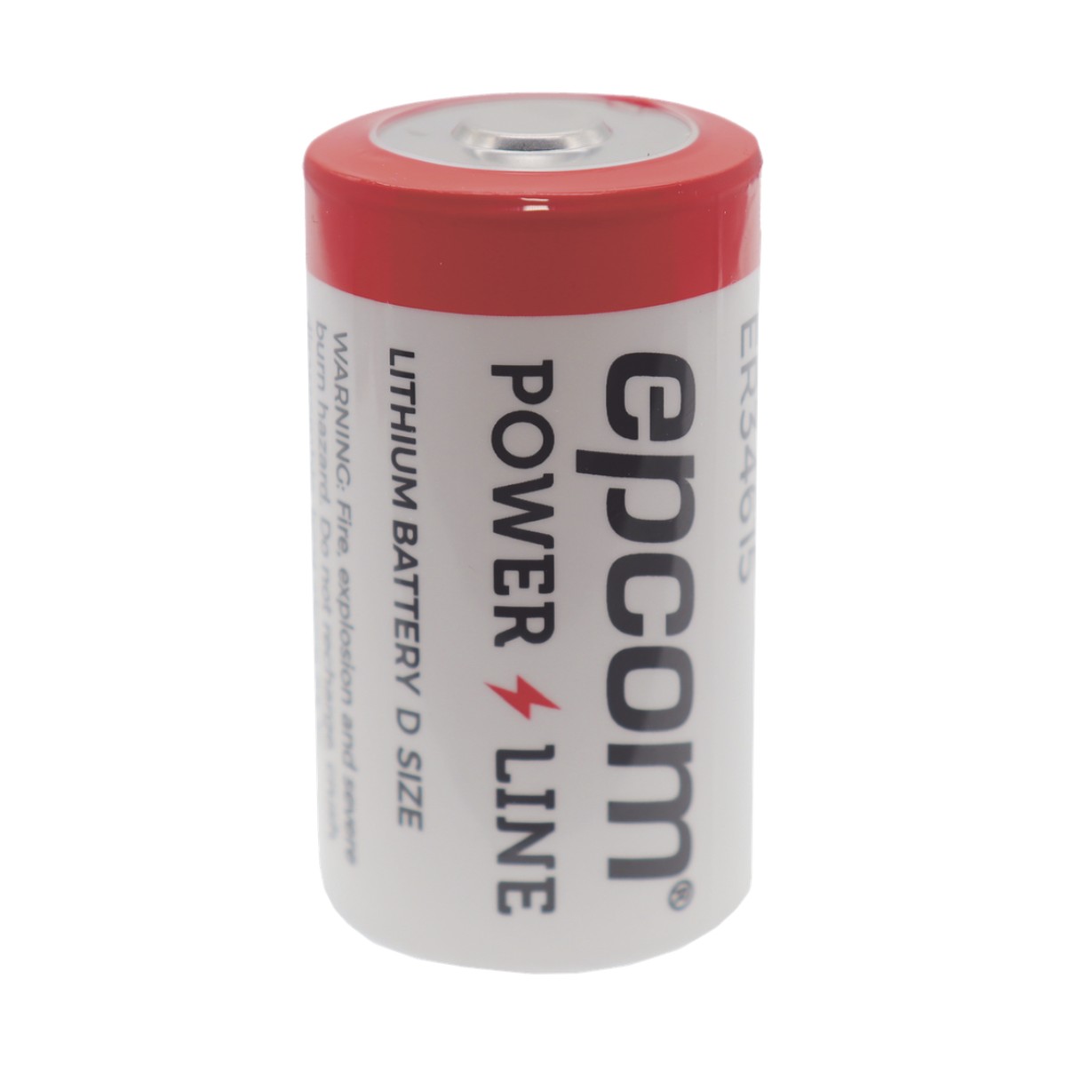 Batería de Litio ER34615 Tamaño D / 3.6V / 19Ah / Li-SOCl2 / No Recargable / Operación -60°C a +85°C / Electrolito Antiinflamable