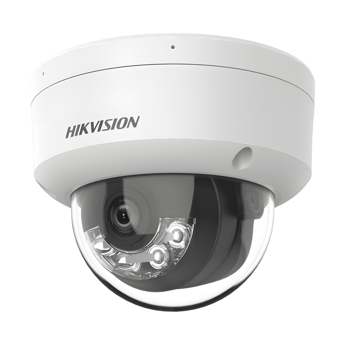 [Dual Light] Domo IP 6 Megapixel / Lente 2.8 mm / 30 mts IR + 30 mts Luz Blanca / Micrófono Integrado / ACUSENSE Lite / Exterior IP67 / H.265 / PoE / ONVIF