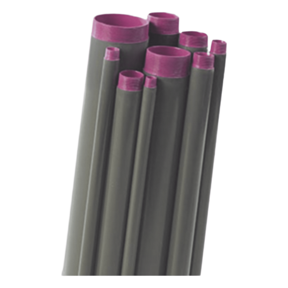 Tubo Conduit rígido de aluminio de 3/4” (19 mm) con recubrimiento de PVC de 3.05 m con cople.