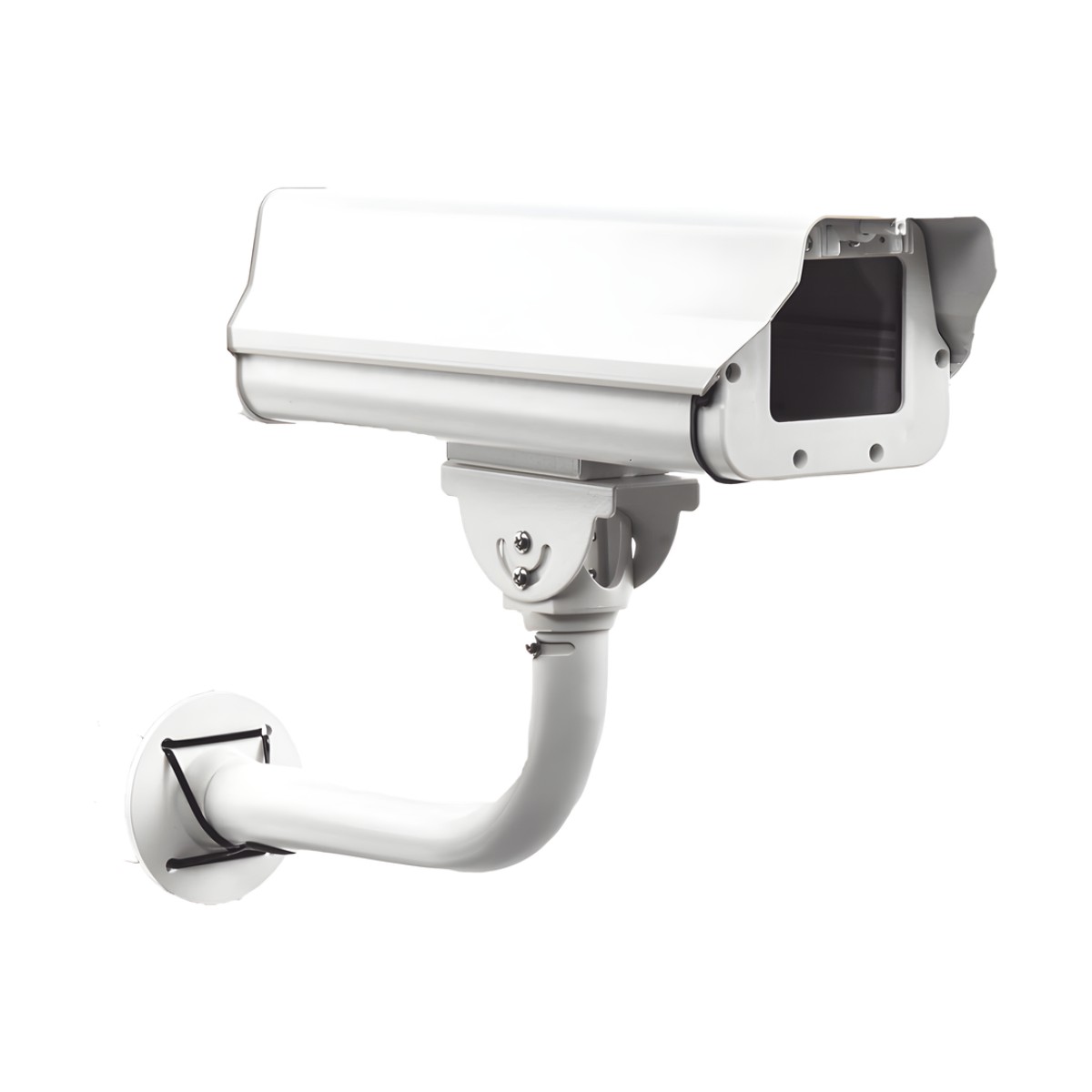 Gabinete antivandálico IP66 incluye calefactor/ventilador con brazo de acero