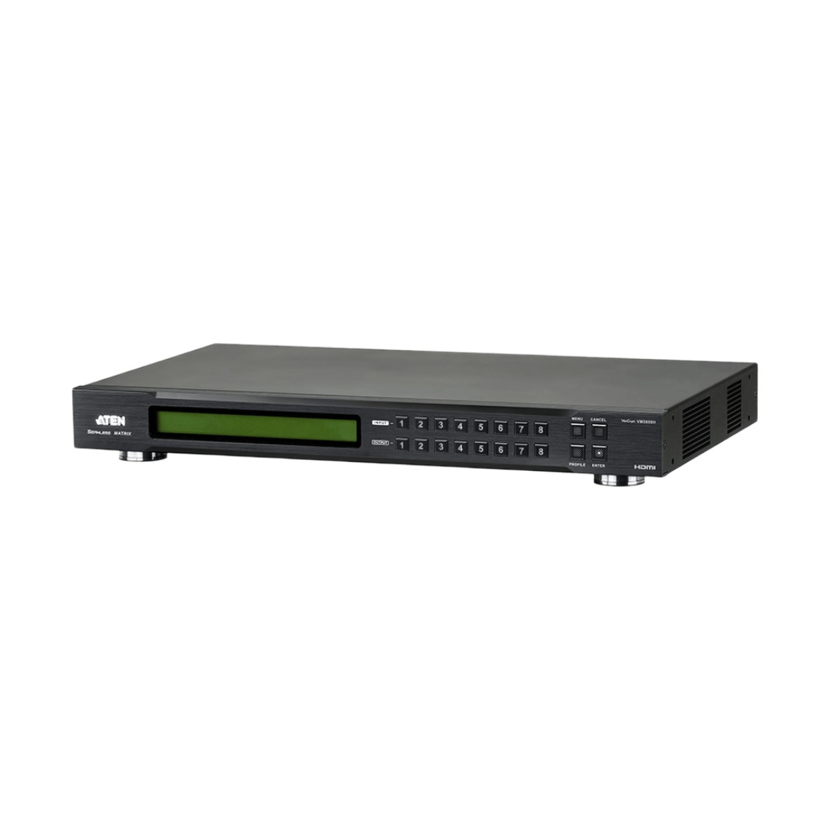 Switch de matriz HDMI | 8x8 | con escalador | Compatible con videowall | Seamless Switch™ | IR | RS-232 | Ethernet