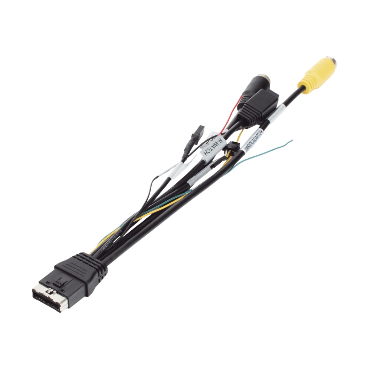 Cable adaptador / posibilita la inclusión de un canal IP, incorpora salida de video conector tipo aviación 4 pines y datos RS485 / compatible con modelo XMR406NAHD