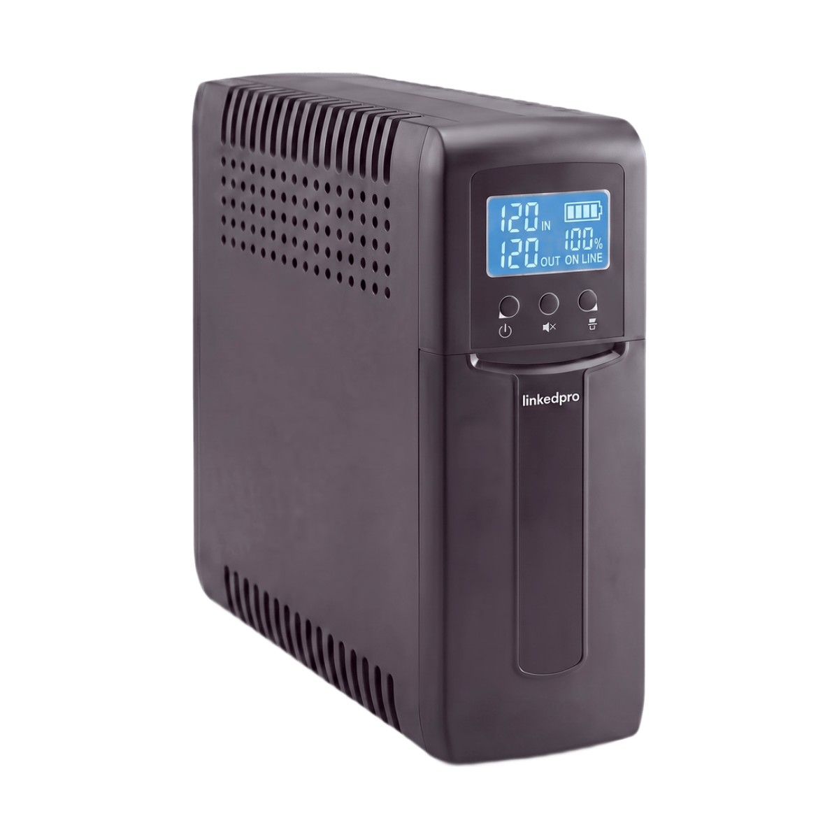 UPS de 850 VA/510 W, Topología Línea Interactiva, Entrada 120 Vca NEMA 5-15P, Tipo Mini Torre, Con 9 Tomas NEMA 5-15R