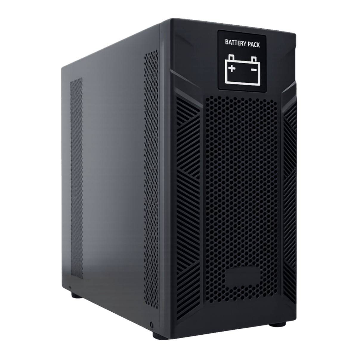 Módulo de Baterías Externo para UPS On-line / 24 VDC / 4 Baterías VRLA 12V 9Ah / Expansión Daisy Chain / Torre Compacta / Plug and Play