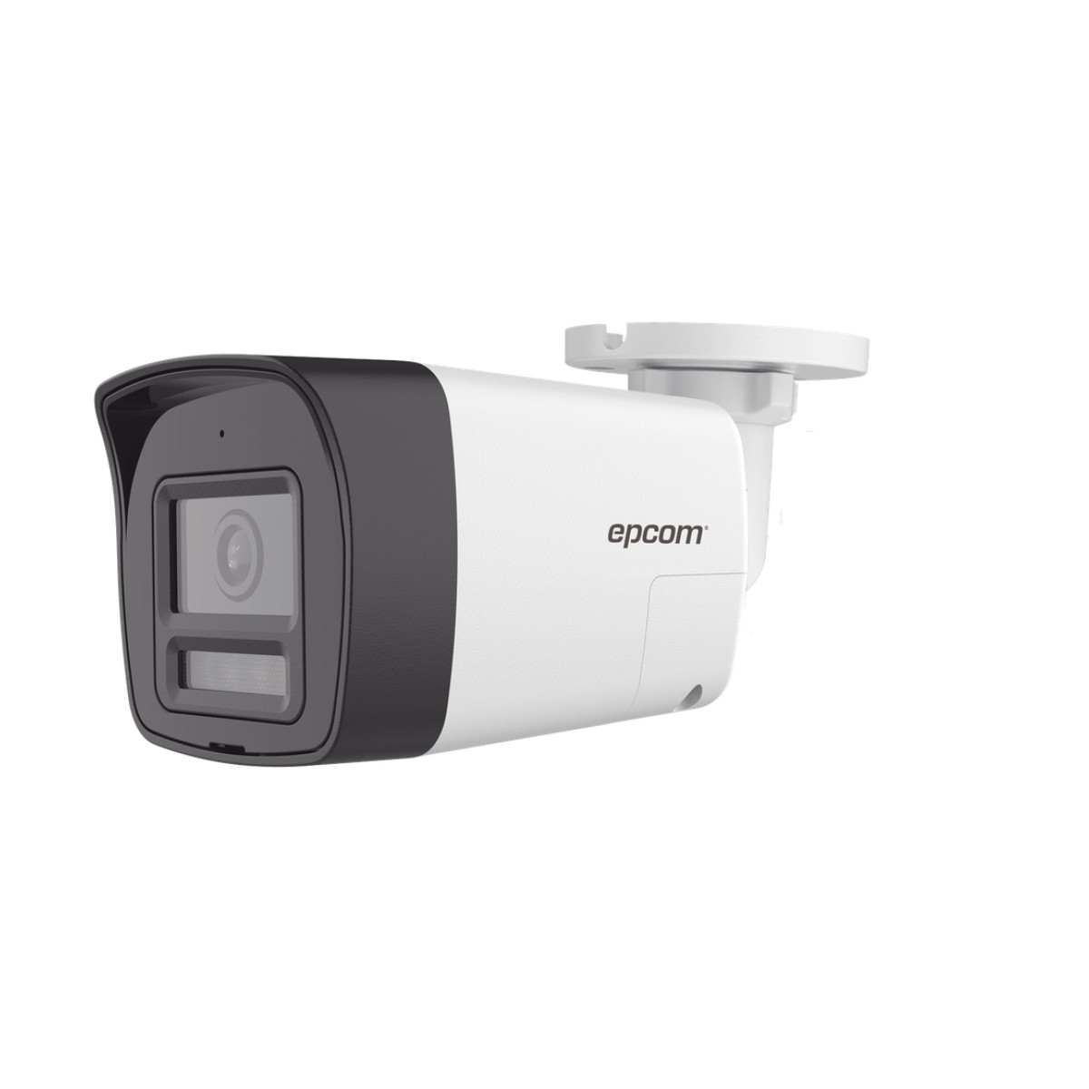 [Audio Bidireccional + Dual Light + ColorVu] Bala TURBOHD 4K (8 Megapixel) / Lente 2.8 mm / 30 mts IR EXIR + 20 mts Luz Blanca / Micrófono y Bocina Integrado / Exterior IP67 / Metal / dWDR